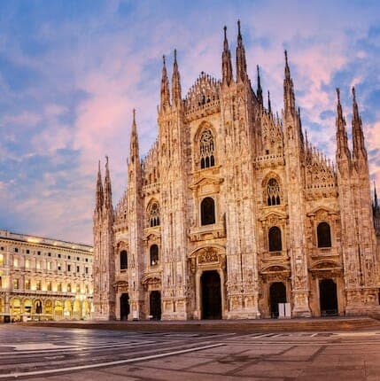 Duomo square, Milan